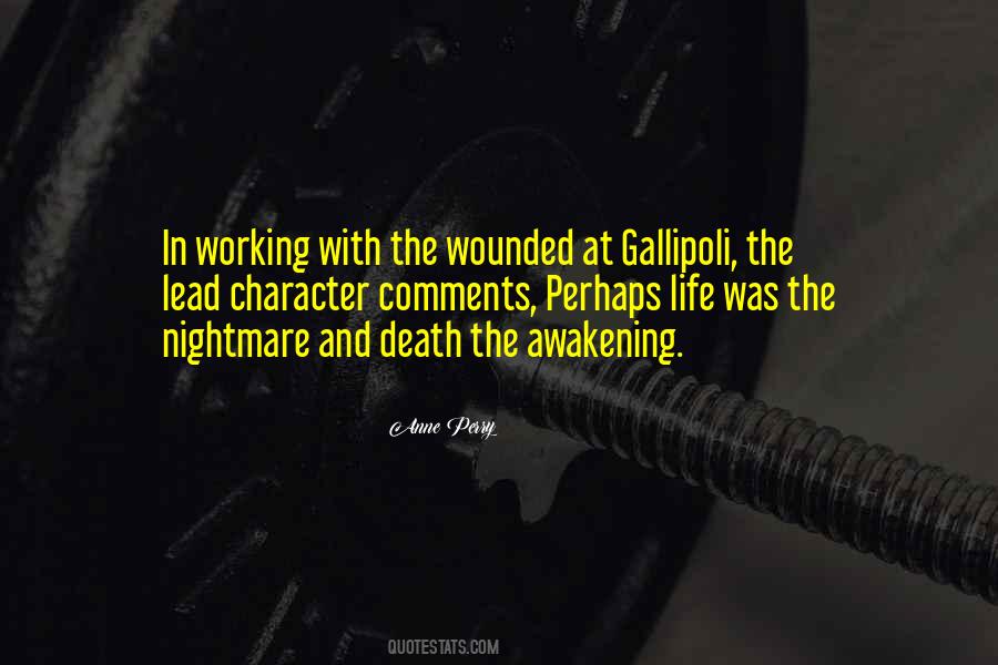 Gallipoli's Quotes #1349066