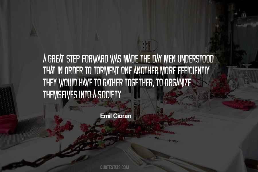 Quotes About One Step Forward #1304531