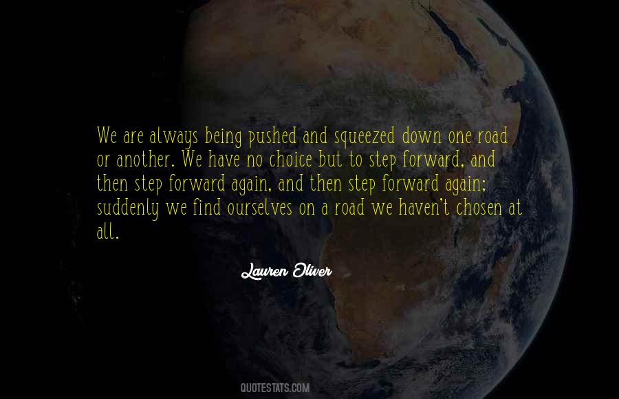 Quotes About One Step Forward #1879466