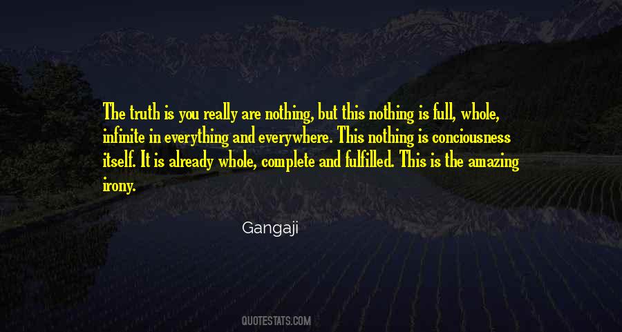 Gangaji's Quotes #299554