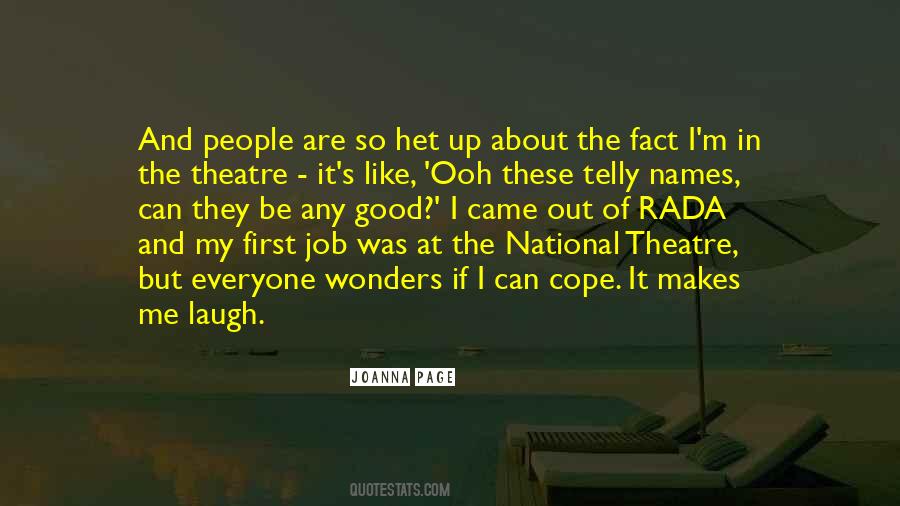 Quotes About The Theatre #1060151