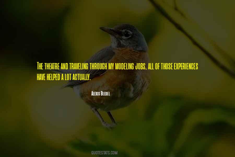 Quotes About The Theatre #55309 Quotes About The Theatre #55309