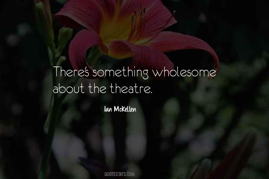 Quotes About The Theatre #978944