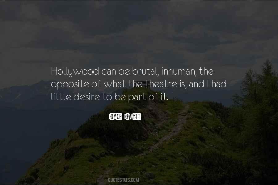 Quotes About The Theatre #982748