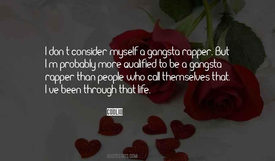 Gangsta'slineage Quotes #1670512