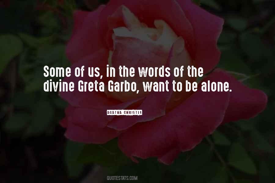 Garbo's Quotes #1675524