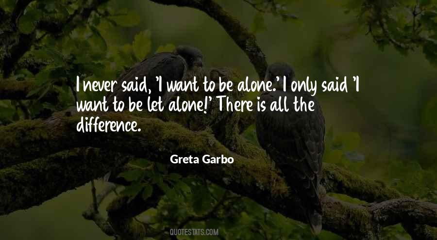 Garbo's Quotes #1789760