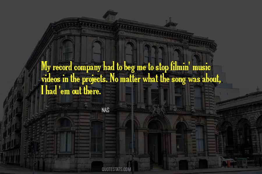 Quotes About Music Videos #438991