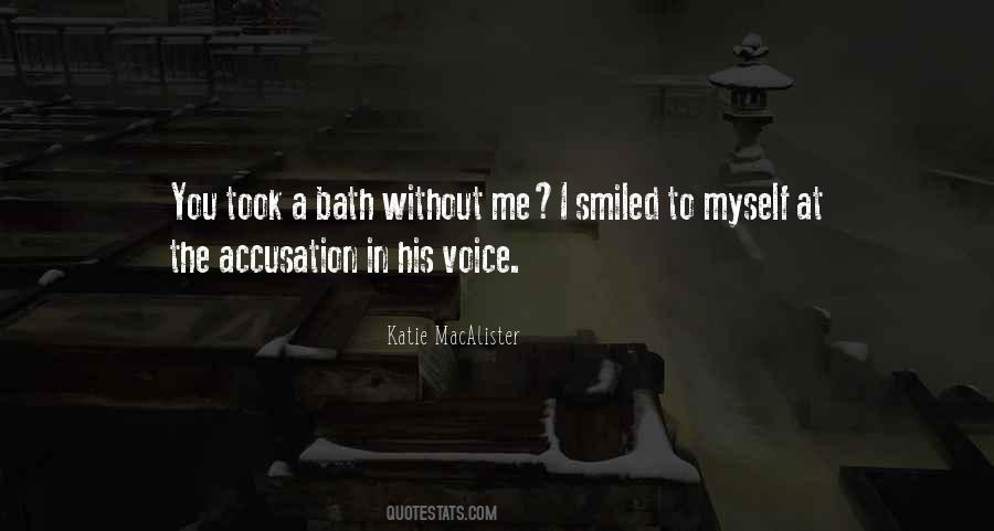 Quotes About A Bath #1563122