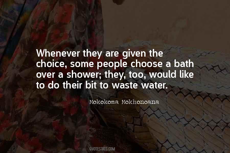 Quotes About A Bath #336740