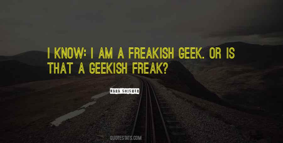 Geekish Quotes #725540