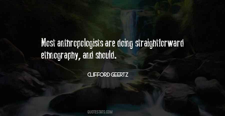 Geertz's Quotes #870155