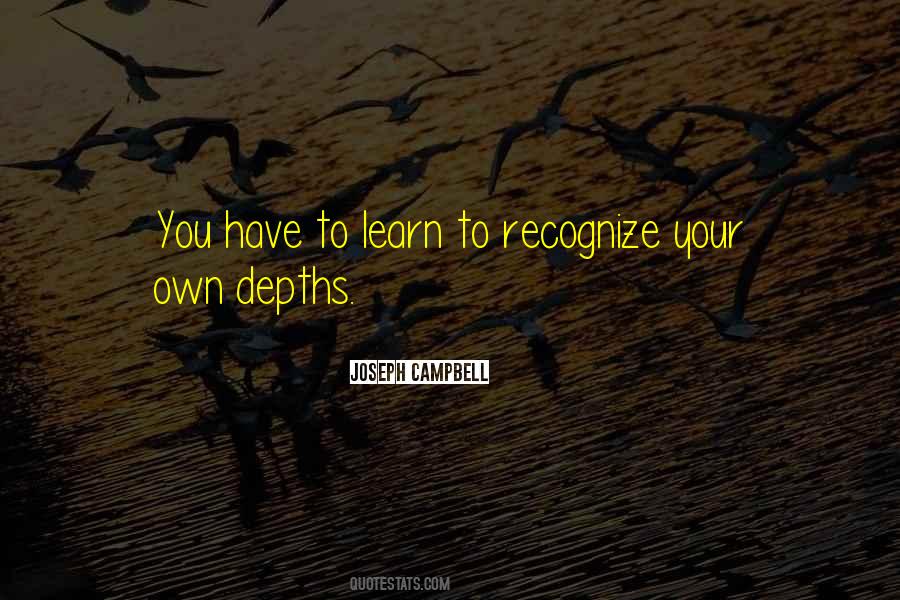 Quotes About Depths #1189023