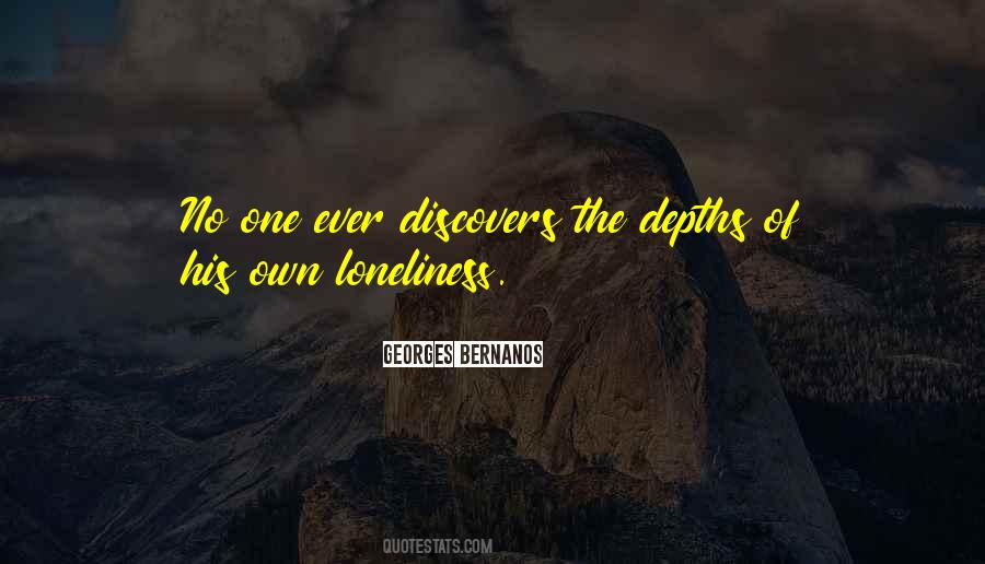 Quotes About Depths #1220795