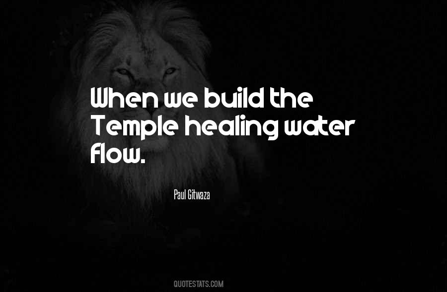 Quotes About Water And Healing #1214995