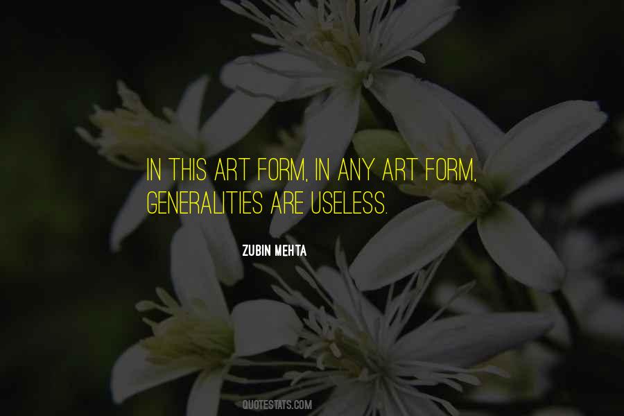 Generalities Quotes #812936