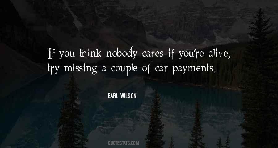 Quotes About Nobody Cares #835537