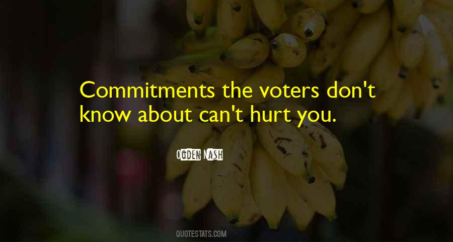 Quotes About Commitments #1068473