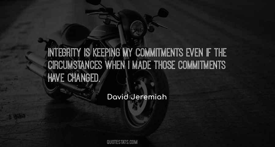 Quotes About Commitments #1091758