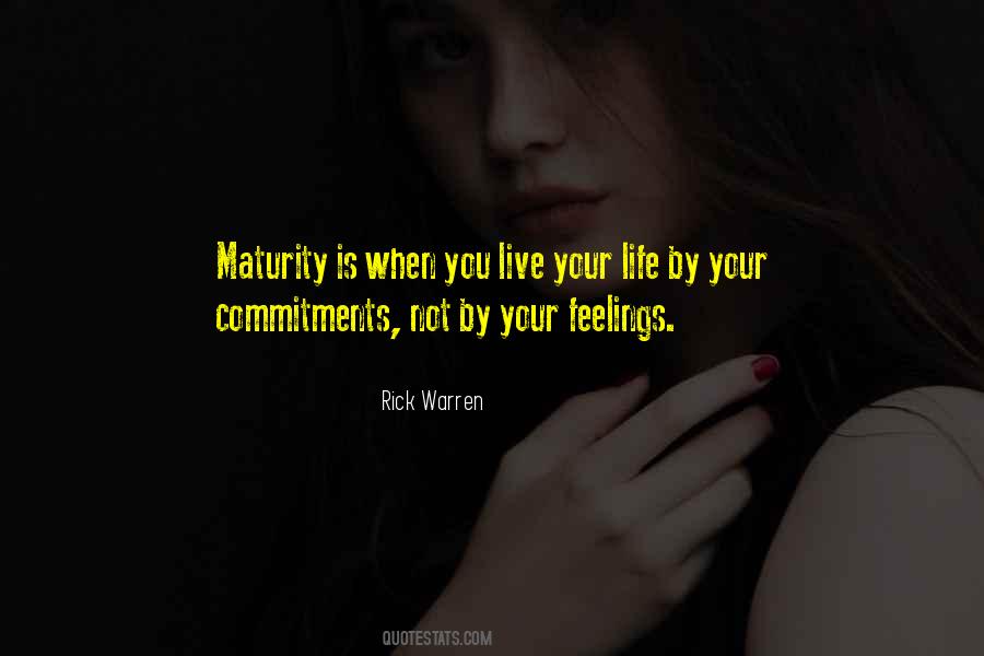 Quotes About Commitments #1344729