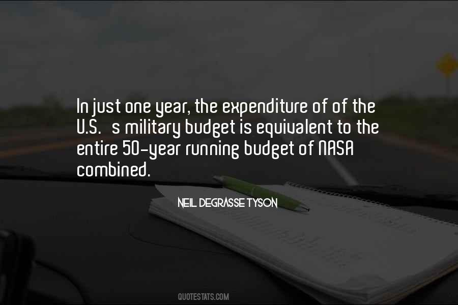 Quotes About Expenditure #1172915