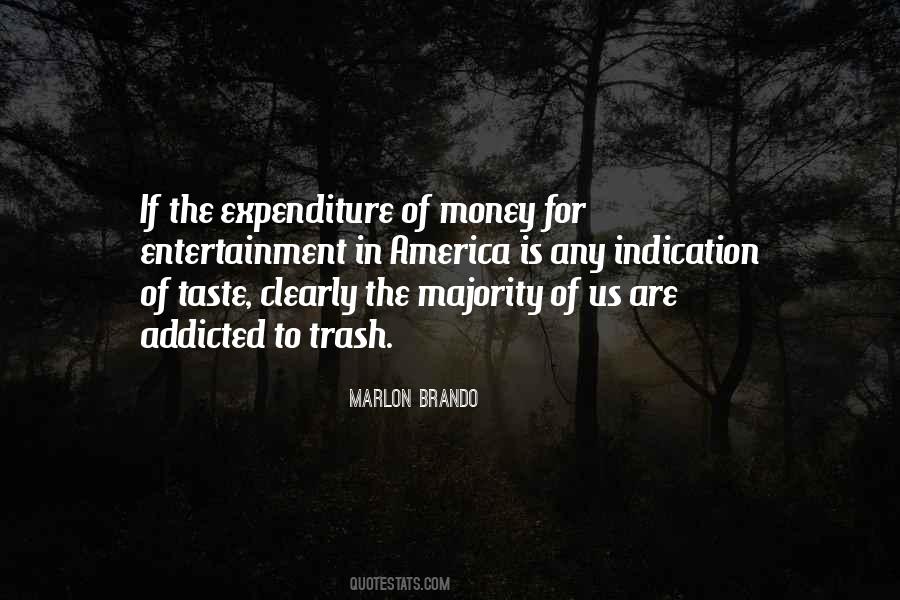 Quotes About Expenditure #233581