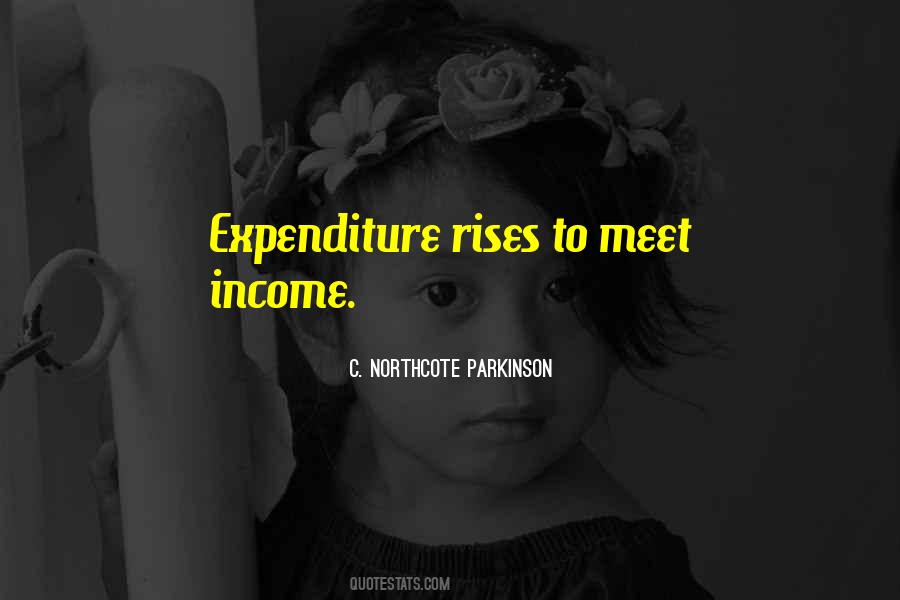 Quotes About Expenditure #39520