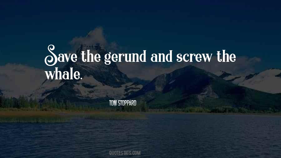 Gerund's Quotes #801897