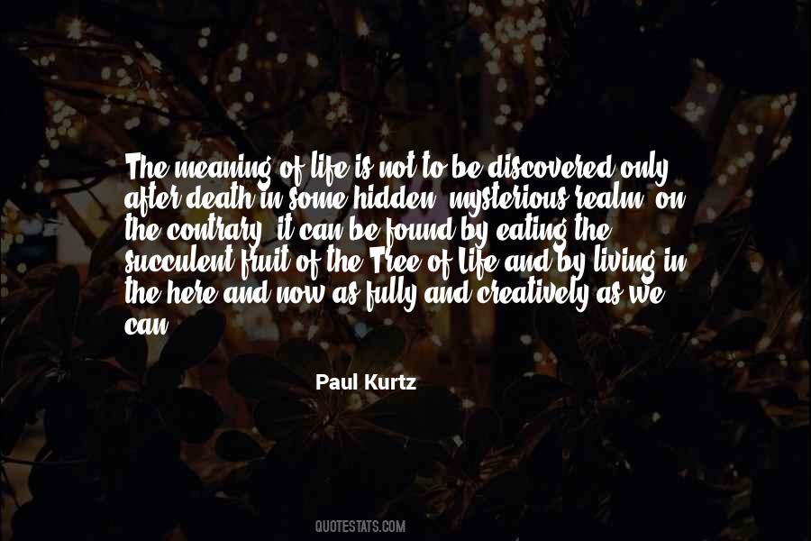 Quotes About Tree Of Life #879904