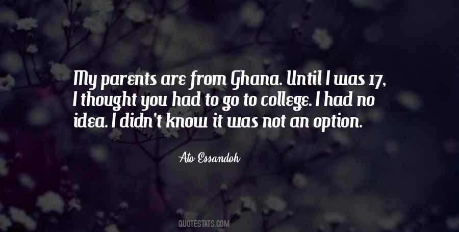 Ghana's Quotes #1619599