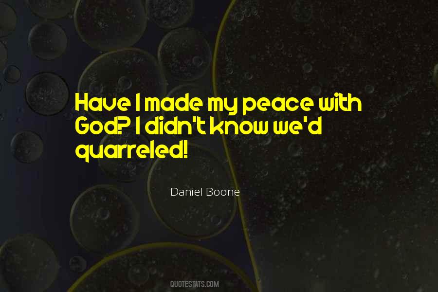 Quotes About Peace With God #1157128
