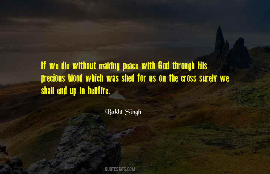 Quotes About Peace With God #1197214