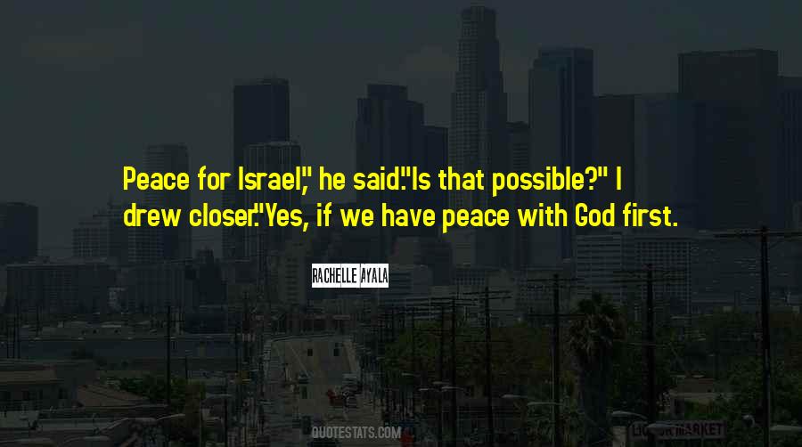 Quotes About Peace With God #648916