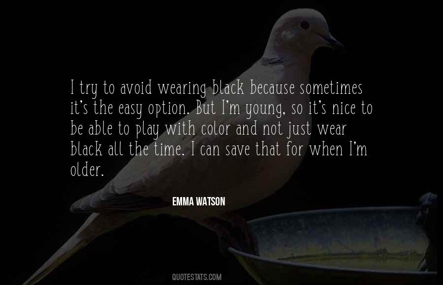 Quotes About Wearing Black #846599