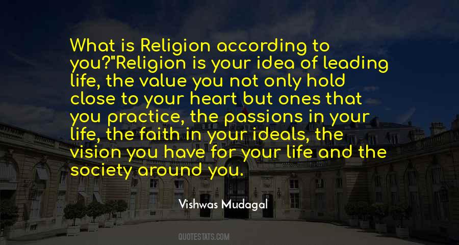 Quotes About Religion And Faith #158668