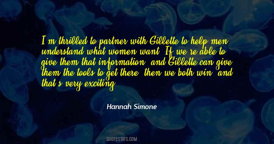 Gillette's Quotes #1224969