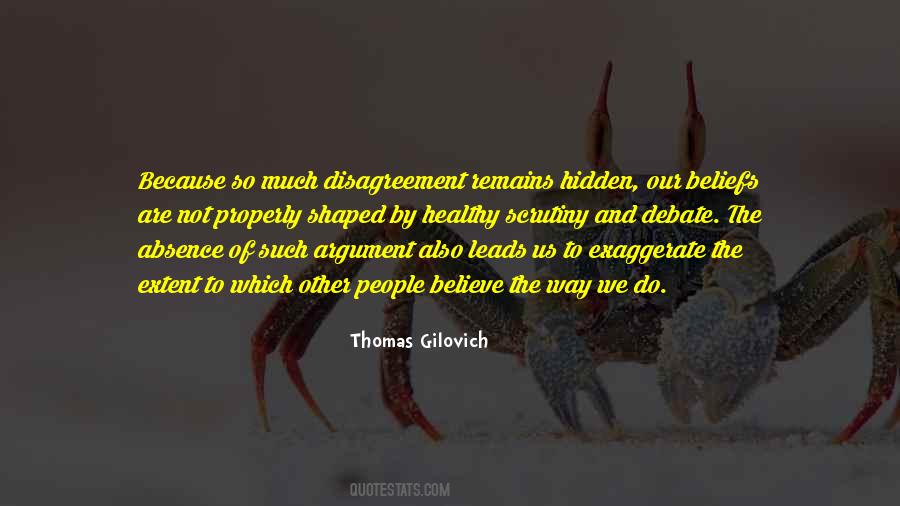 Gilovich Quotes #164969
