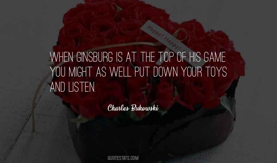 Ginsburg's Quotes #334366