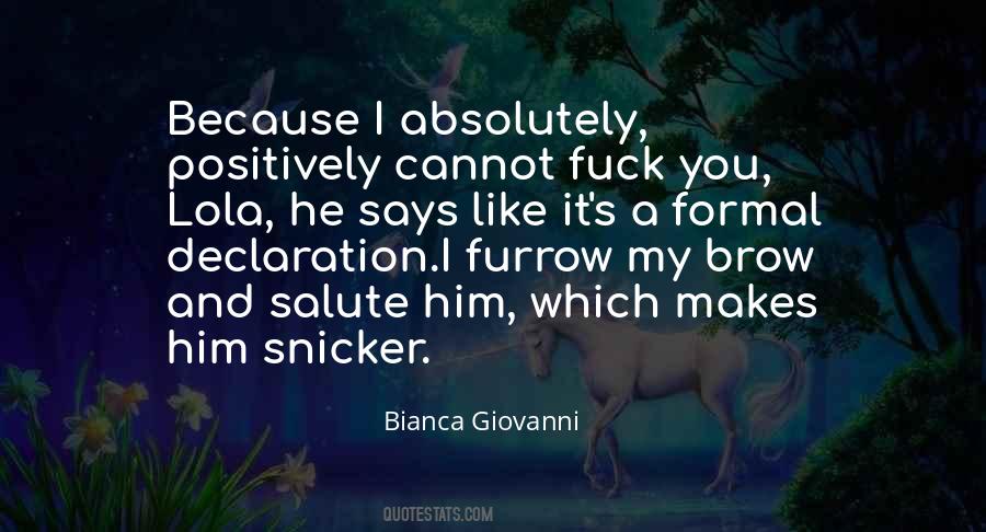 Giovanni's Quotes #1021621