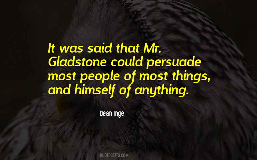 Gladstone's Quotes #461715