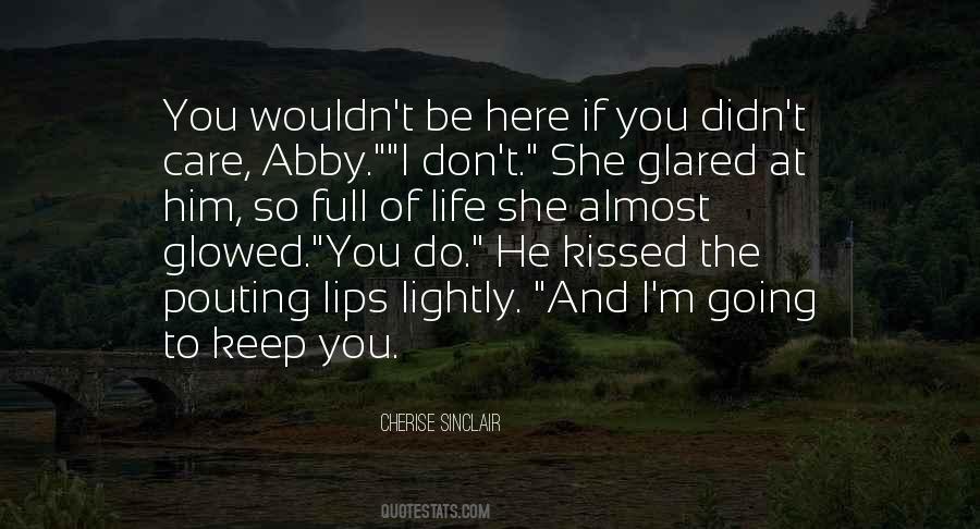 Glared Quotes #9307 Glared Quotes #9307