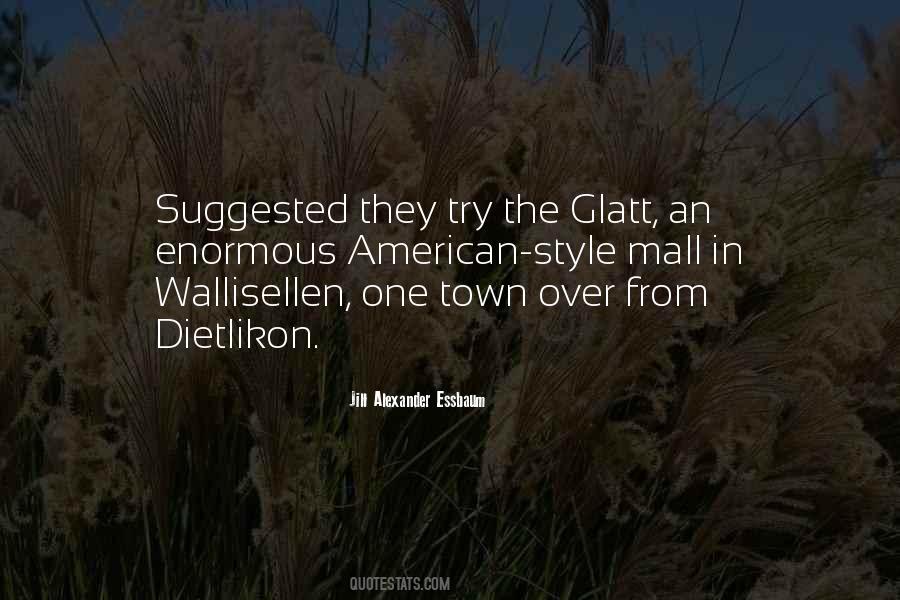 Glatt Quotes #1503464