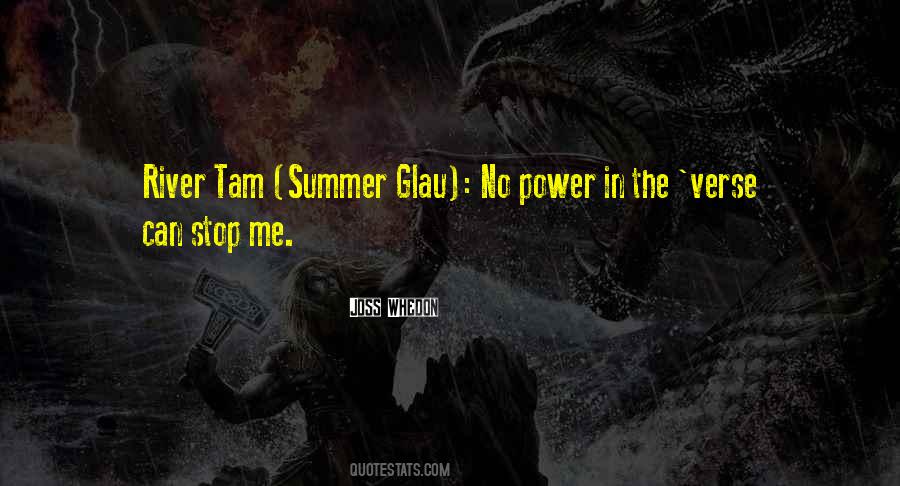 Glau Quotes #1825585