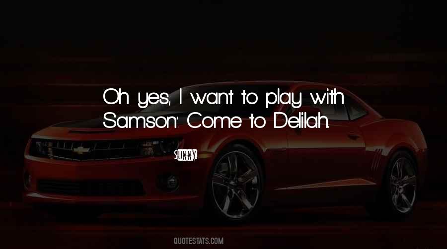 Quotes About Samson #172973