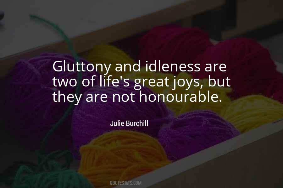 Gluttony's Quotes #214382