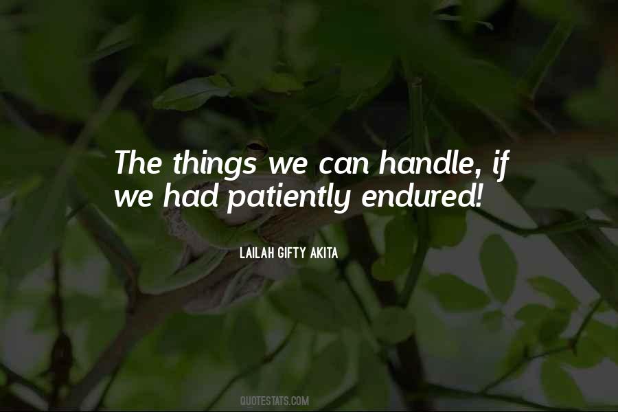 Quotes About Patiently #1010992