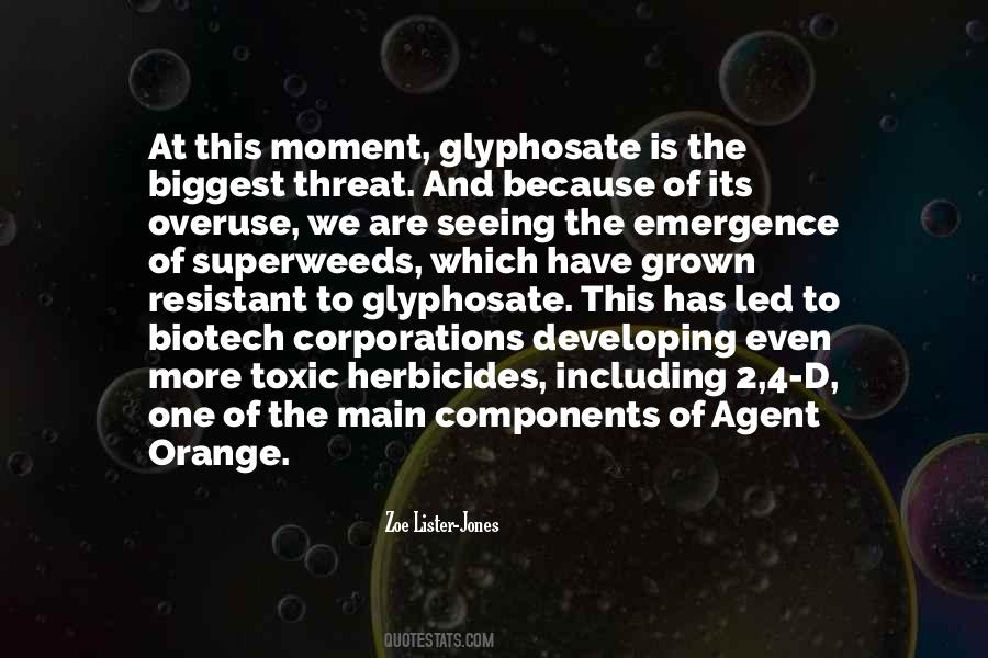 Glyphosate Quotes #1289855