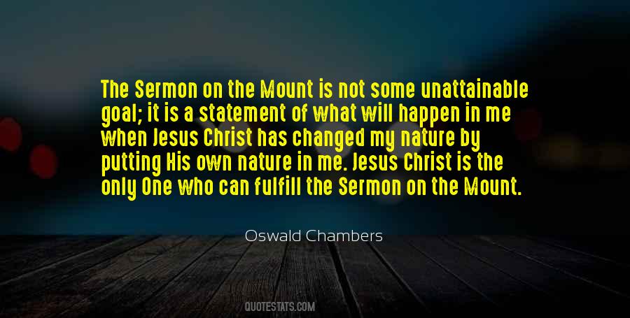 Quotes About Sermon On The Mount #1225485