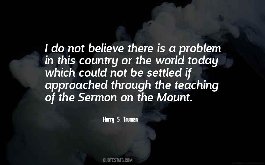 Quotes About Sermon On The Mount #140596