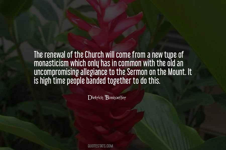 Quotes About Sermon On The Mount #508616